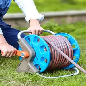세차 호스릴 이동식 권선대 바퀴 원예용 물뿌리개 과수원 정리함 보관함 스프레이