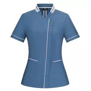 여성 미화복 유니폼 빌딩 근무복 청소원 작업복 메이드복 긴팔 병원 사무복 유니폼세트