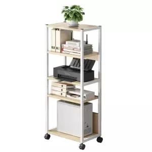 이동식 본체받침대 컴퓨터 선반 수납장 브래킷 PC케이스 거치대 데스크탑 랙 홀더