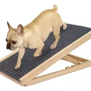 애견 계단 슬라이드 침대 스텝 펫 고양이 슬개골 보호 발판 대형견 소형견 관절