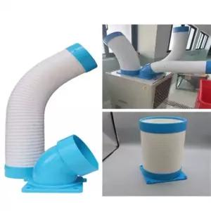 이동식 자바라 에어컨 플라스틱 덕트 산업용 호스 연결관 풍량조절 냉방