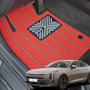 차바라기 더뉴 K8 페이스리프트 라인 뉴 코일매트 슬림핏 카매트 하이브리드 가솔린 LPG 발판 용품