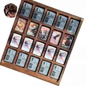 지포 수납함 라이터 컬렉션 원목 보관 박스 우드케이스 정리함