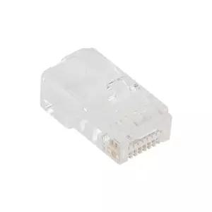 LS전선 정품 Cat.5e 관통형 RJ45 커넥터 100개입 이지 EZ 8P8C UTP 케이블 랜선 제작용 / 스냅 플러그 LS-MP-UC5E-RJ45-EZ-L