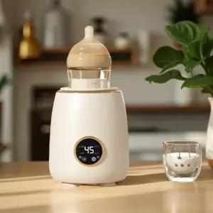 저소음 분유 쉐이커 디스플레이 거품없는 회전 모드 선택 충전식 전동