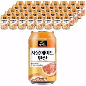 미닛메이드 자몽에이드 355ml 24캔x2박스 무료배송