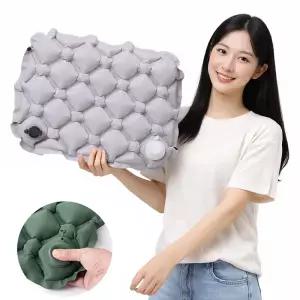 호프너 휴대용 에어 방석 사무실 캠핑 기내용 에어 쿠션