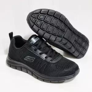 스케쳐스 운동화 남성 신발 워킹화 스니커즈 메모리폼 슬립온 검정 발편한 발볼넓은 끈없는