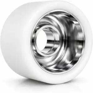 본트 울트라글라이드 실내 롤러 스케이트 휠 63mm x 96A 스피드 잼 링크 스케이팅 알루미늄 허브 화이트