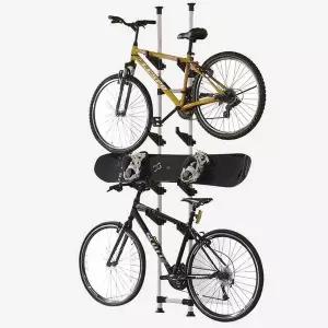 실내 아파트 수평 4단 자전거 보관 걸이 거치대 실내용자전거스탠드