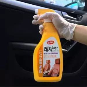 자동차 내부 세차 가죽시트 광택제 클리너 썬루프 발수력