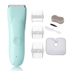 OGoDeal 전기 이발기, 가정용, 아기, 헤어 커터, 어린이, 이발사, 면도기, IPX7 방수, 저소음, 무선, USB 충전식, 세탁 가능, 6컷팅 높이 조절, 선명도, 일본어 사용 설명서 포함 (영어는 보장되지 않음)