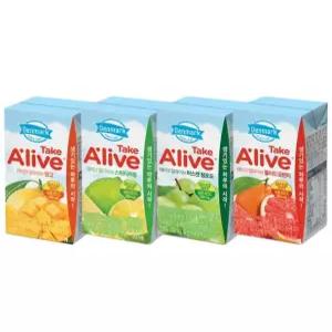 테이크얼라이브 120ml 4종 24개 스위티자몽 망고 청포도 블러드오렌지