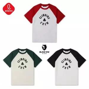 매장정품 블랙야크키즈 슬링래글런CP 5부반팔티셔츠OV 1BKTSFU002 1992246