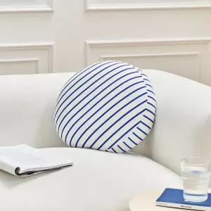 _ 3도씨) 익스트림쿨 말랑핏 미니 멀티쿠션 블루 스트라이프 D40_EM0926030