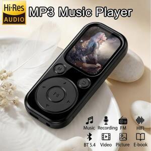 1.8인치 MP4 비디오 플레이어 블루투스5.4 MP3 터치스크린 휴대용 하이파이 오디오 무손실 음악 워크맨 FM