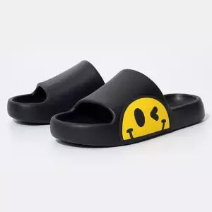 (잔여수량땡처리)사이드스마일슬리퍼 층간소음방지 실내화 슬리퍼 거실