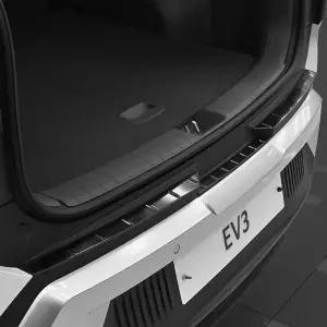 [RIZPICK]EV3 튜닝 용품 트렁크 외부가드 블랙 몰딩 악세사리 트렁크외부가드