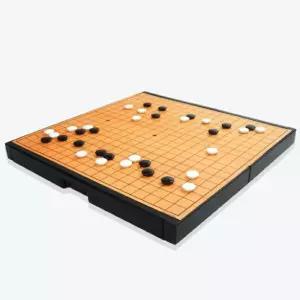 자석 바둑 보드게임 바둑알 바둑판 세트 29x28.5cm 놀이 취미용 테이블