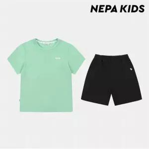 네파키즈 [정가79 000] 키즈)언리미티드 반소매 세트_KJD5955_K03