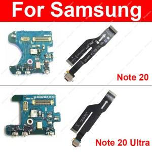 마이크 보드 독 충전 포트 플렉스 케이블 삼성 Galaxy Note 20 Ultra N981 N9810 N981B/U/N N986 N986B N986F N986U/D/N