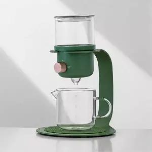 비타리토 PS96SG92 내열유리 드롭 티메이커 포트 17x24cm 그린