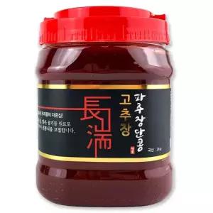 순수자연 DMZ 파주장단콩 직접 담근 보리 고추장 2kg 국산콩
