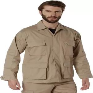 로스코 컬러 카모 BDU 셔츠 밀리터리