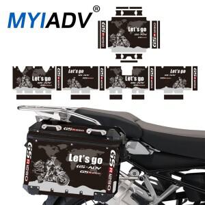 BMW 호환 R1200GS 어드벤처 패니어 스티커, 알루미늄 박스 상단 케이스 장식 데칼, R 1200 GS LC ADV 2014-