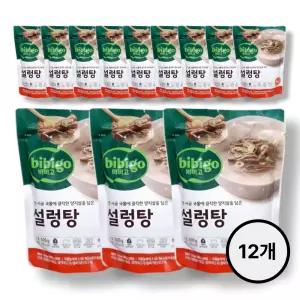 CJ 비비고 설렁탕 500g 12개