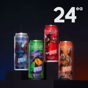 클룹 에반게리온 스프린트 에너지드링크 제로 탄산음료 4종 500ml 24개