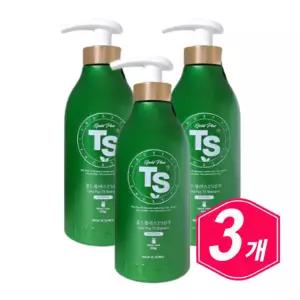 골드플러스 TS 샴푸 500g x 3개 중년 남자 여자 시니어 모발 두피 관리