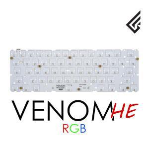 Geniune Geonworks Venom60HE RGB HE PCB 홀 이펙트 스위치 마그네틱 키보드