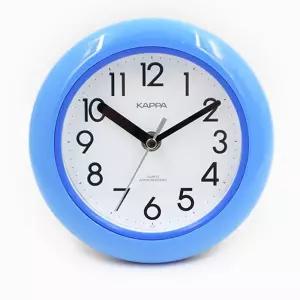 카파 방수시계 방습 욕실 벽걸이탁상겸용 17cm 블루