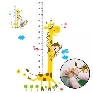 기린 귀여운 키재기 아기 스티커 기록 성장 측정
