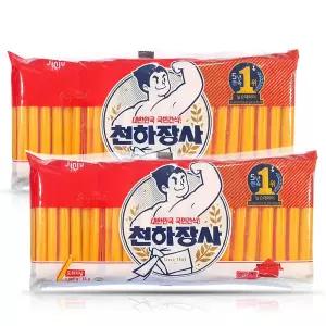 진주햄 천하장사 오리지날 소시지 15g 67개입 2개