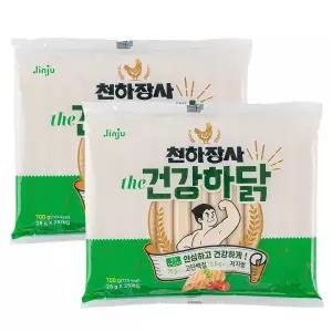 천하장사 소시지 더 건강하닭 28g 25개입 2개