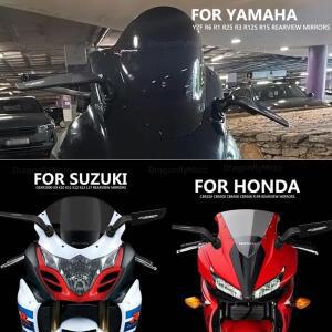 혼다 용 바이크 오토바이 사이드 미러 CBR500R CBR R 2016-2020 2021 조절식 회전 사이드