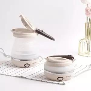 접이식 여행용 캠핑용 캠핑 커피 전기 포트 주전자 0.6L