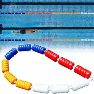 수영장 레인 디바이더 - 훈련 및 경기용 안전 앵커 내구성 수영 팀 운동선수에게 완벽한 제품