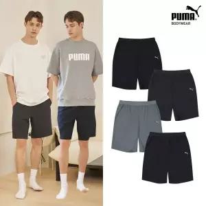 [푸마 바디웨어] 남성 베이직 홈웨어 5부 팬츠 4종 택 1
