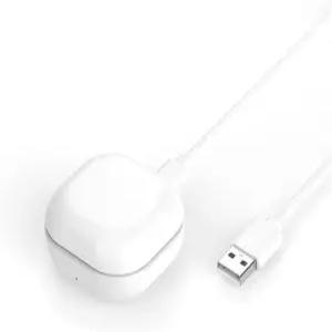 삼성 갤럭시 버즈 2 무선 헤드셋용 교체용 유선 충전 케이스 이어버드 충전기 도크 스테이션