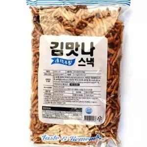 [대용량과자] [과자센타2]에코푸드 김맛나스낵 1.1kg x2