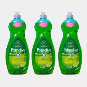 팜올리브 울트라 프랑스산) 고농축 주방세제 750ml - 라임프레쉬 x 3개