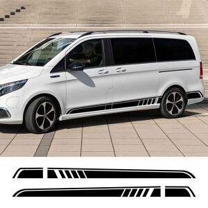 메르세데스 벤츠 Vito V 클래스 Viano W447 V260 W639 마르코 폴로 캠핑카 밴 튜닝 액세서리 비닐 데칼 용
