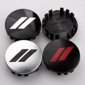 4Pcs 63mm 자동차 휠 센터 허브 캡 림 커버 엠블럼 닷지 충전기 챌린저 HellCat Durango For Chrysler 300C