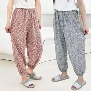 쿨 아이스 냉감 조거바지 6color / 여름 인조인견 홈웨어 밴딩바지 냉장고바지