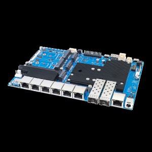 바나나 파이 BPI-R4 PRO 세트 케이스 포함 전원 공급 장치  팬 미디어텍 MT7988A 쿼드코어 Arm Corex-A7 8G