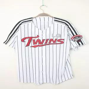 LG Twins 엘지트윈스 야구져지/반팔/이유섭 마킹 유니폼 구제 중고 프로야구 응원복 남성용 XL 105