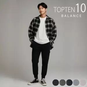 백화점 탑텐 밸런스 남성 MBF5PT9 수퍼 스트레치 기능성 카고 조거 팬츠 MA